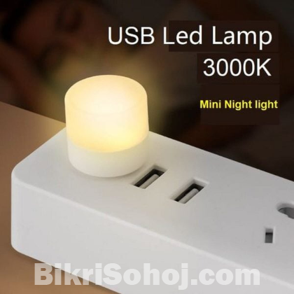 USB Mini LED Night Light (5pcs Pack, Warm)